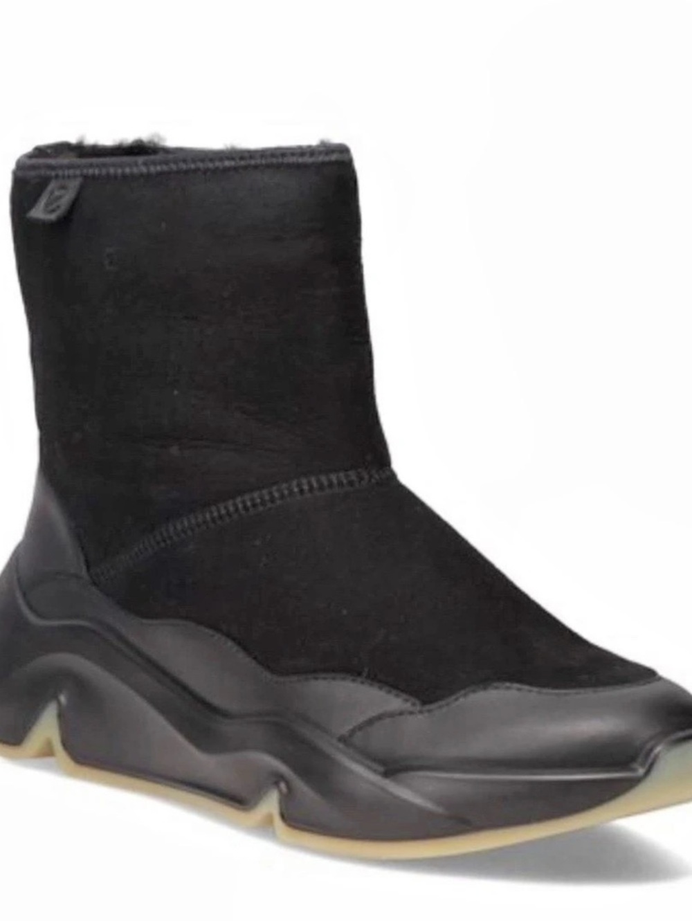 ECCO Chunky Sneaker Winter Boot Black High Top Sneakers